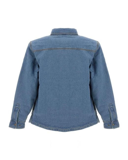 Filson Blue Long-Sleeved Denim Jacket for men