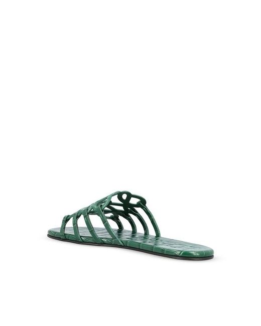 Loewe Green Petal Anagram Slides