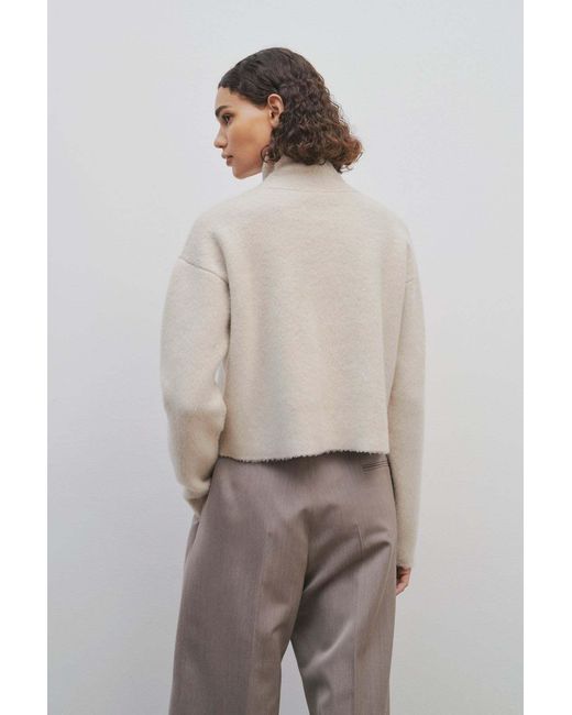 The Row Natural Erise Merino Wool Jumper