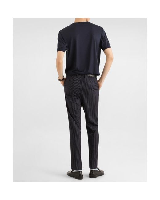 Dolce & Gabbana Black Short-Sleeved T-Shirt for men
