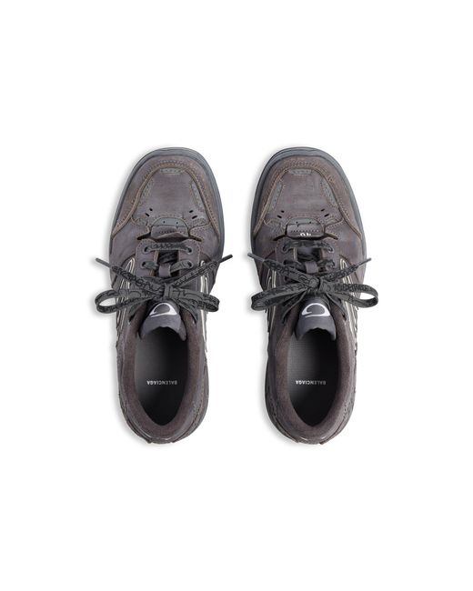 Balenciaga Gray Hamptons Worn-Out Sneaker for men