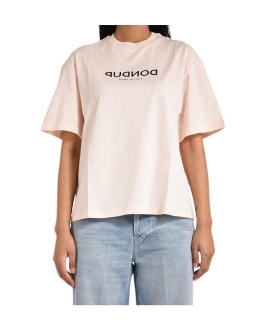 Dondup Blue Short-Sleeved T-Shirt