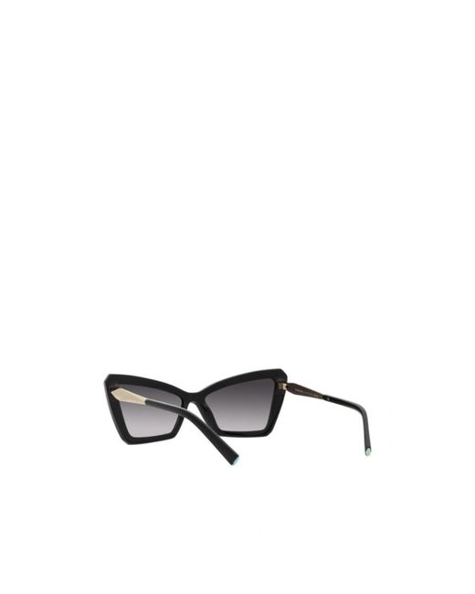 Tiffany & Co White Cat-Eye Frame Sunglasses