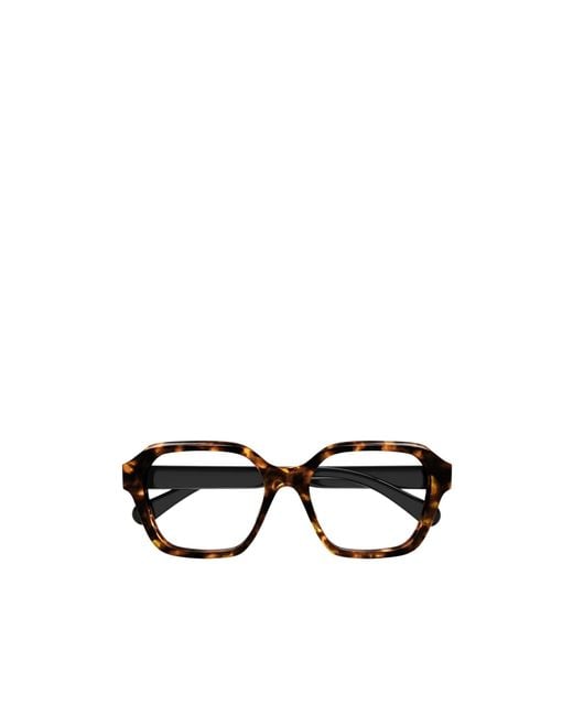 Chloé White Chloé Eyewear Square Frame Glasses