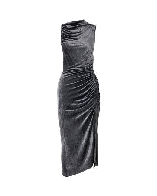 Rick Owens Black Asymmetrical Dress