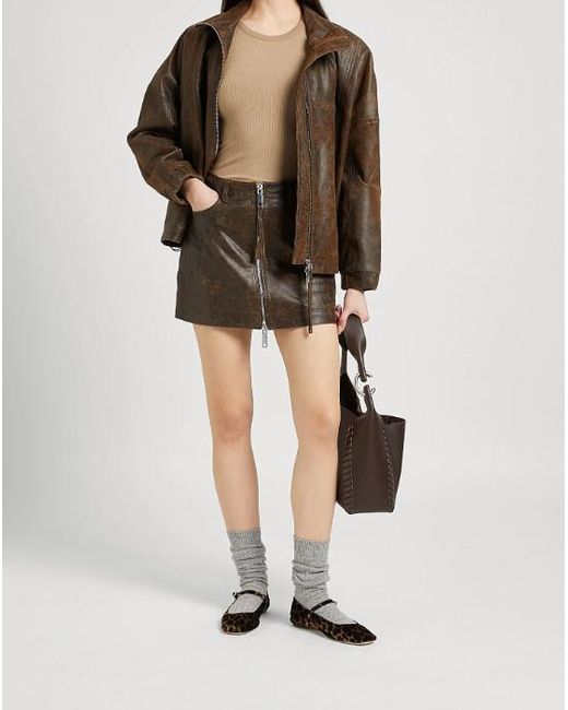 MAX&Co. Brown Mini Skirts