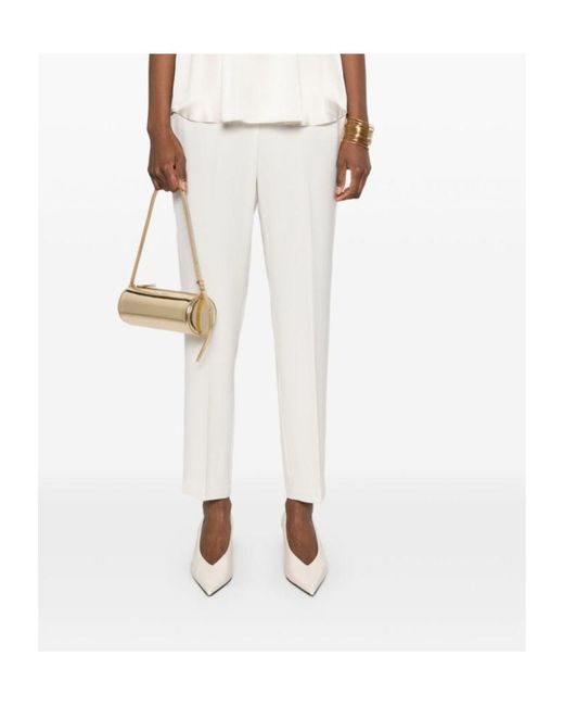 Antonelli White Relaxed Fit Pants