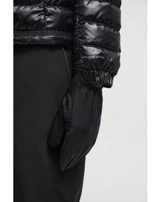 Moncler Black Walibi Short Down Jacket