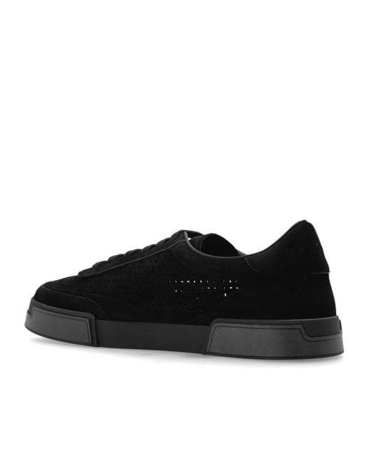 Dolce & Gabbana Black Portofino Yacht Shoes for men
