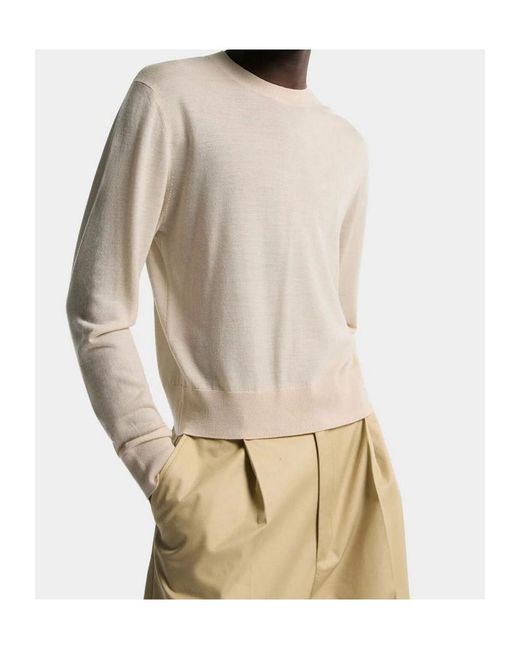 DSquared² White Crew-Neck Sweater for men
