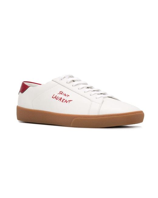 Saint Laurent White Court Classic Sl/06 Sneakers for men