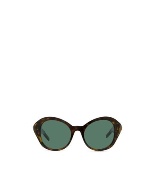 Givenchy Green Eyewear Cat-Eye Frame Sunglasses