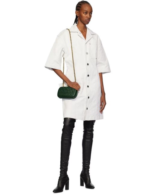 Bottega Veneta Black Tripod Knee-High Boots