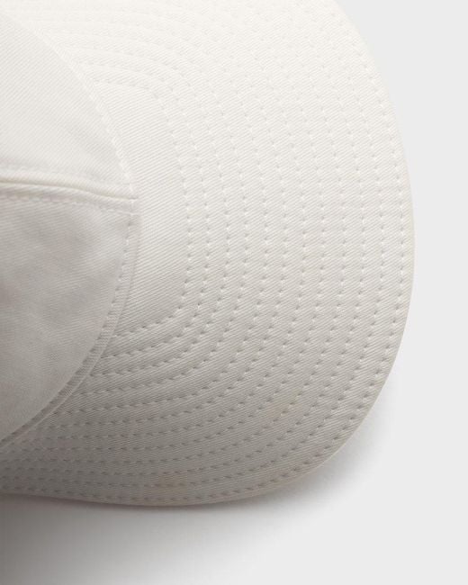 Prada White Cotton Baseball Cap