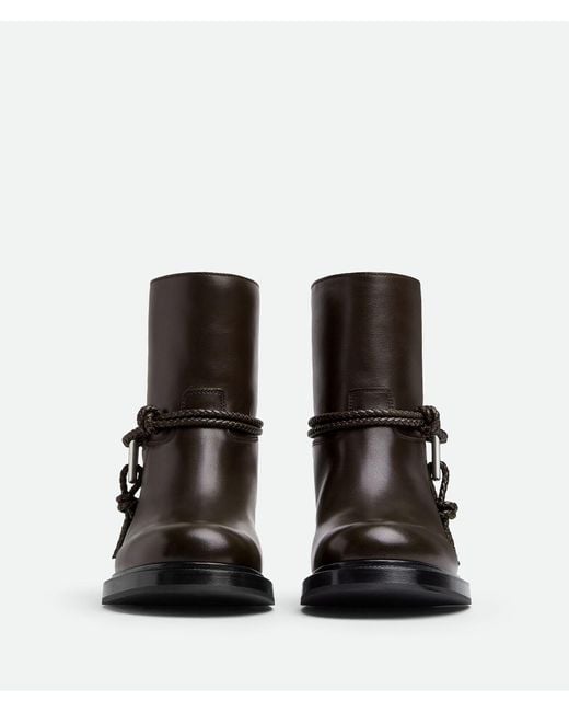Bottega Veneta Brown James Ankle Boots