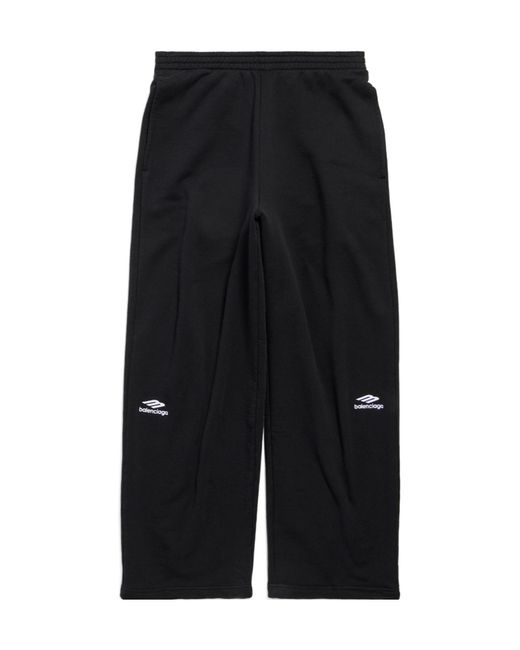 Balenciaga Black 3B Sports Icon Sweatpants for men