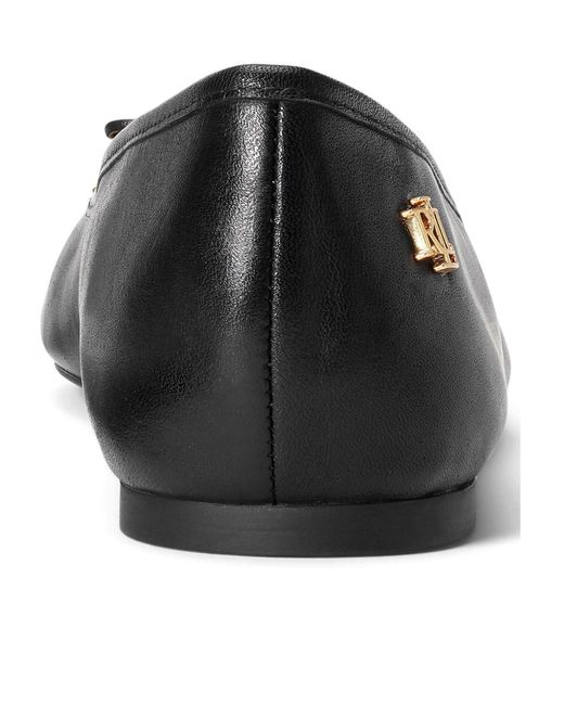 Ralph Lauren Black Ballet Flat