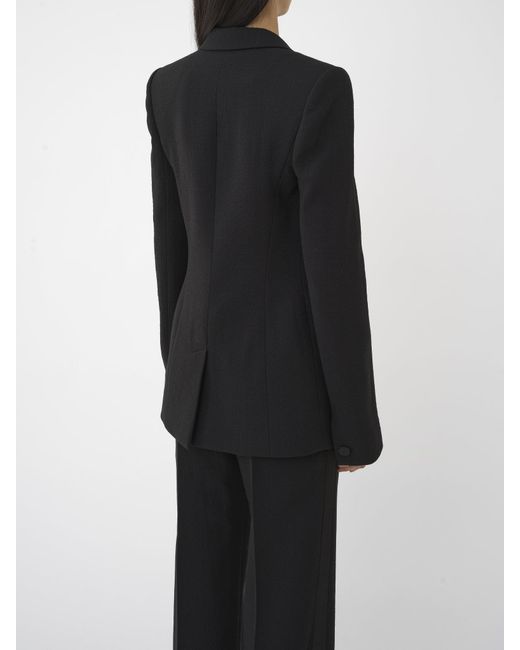 Chloé Black Chloé Embellished Tuxedo Jacket