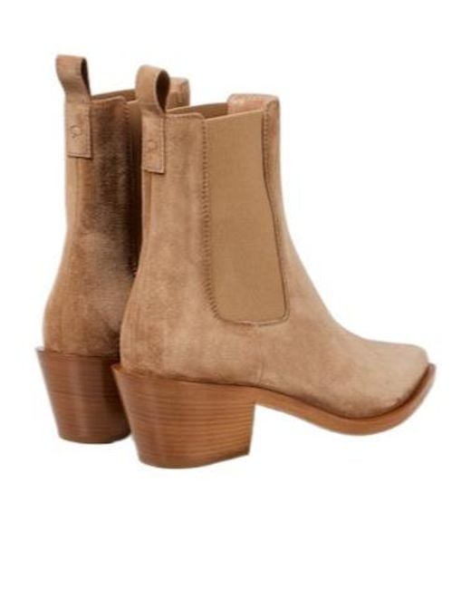 Gianvito Rossi Brown Suede Ankle Boots