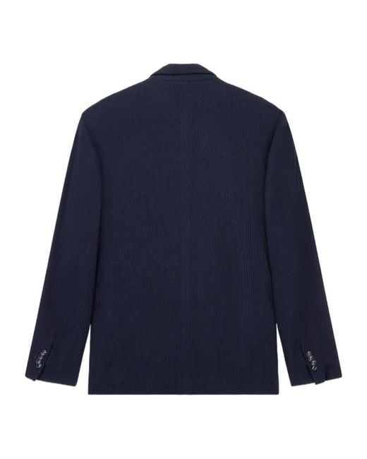 Giorgio Armani Blue Blazer Regular Fit for men