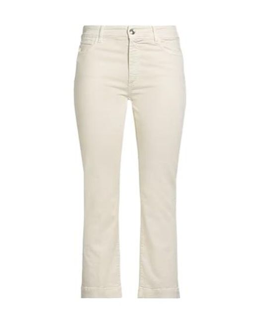 Sportmax White Slim-Fit Flared Pants