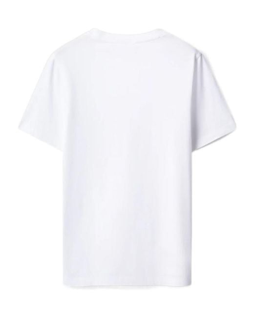 Maison Kitsuné White Maison Kitsuné Weekend Fox Regular-Fit T-Shirt