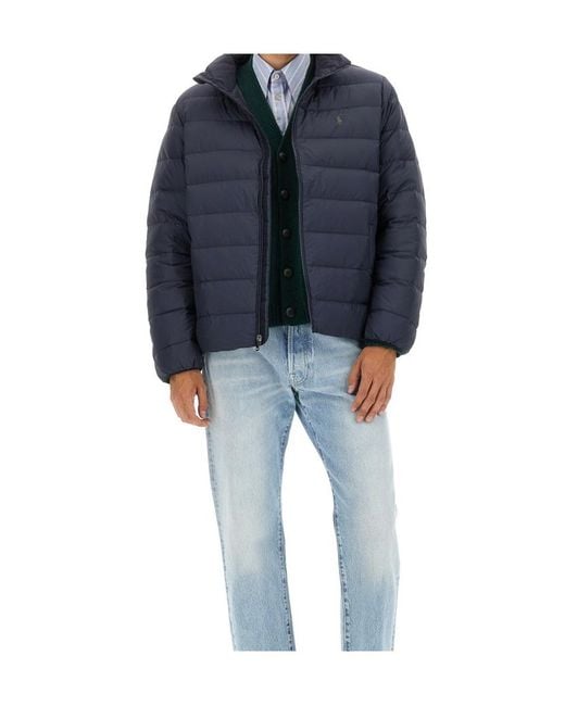 Polo Ralph Lauren Blue Winter Jackets for men