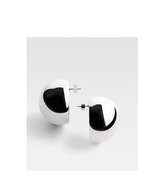 Jacquemus White Salon Earrings