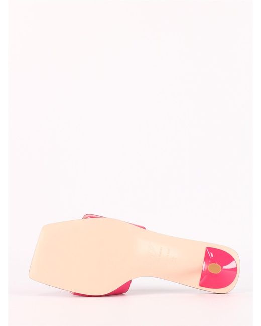 Roger Vivier Pink High-Heeled Sandals