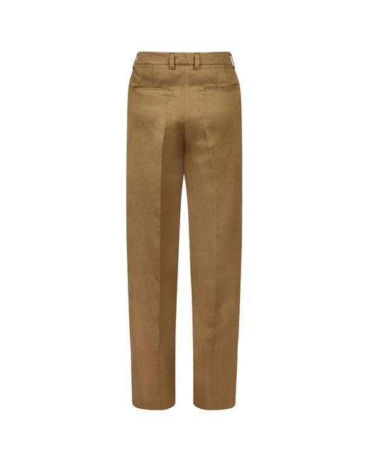 PT01 Natural Linen Blend Trousers