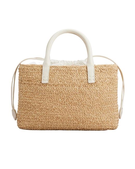 Roger Vivier Natural Viv' Skate Small Shopping Bag