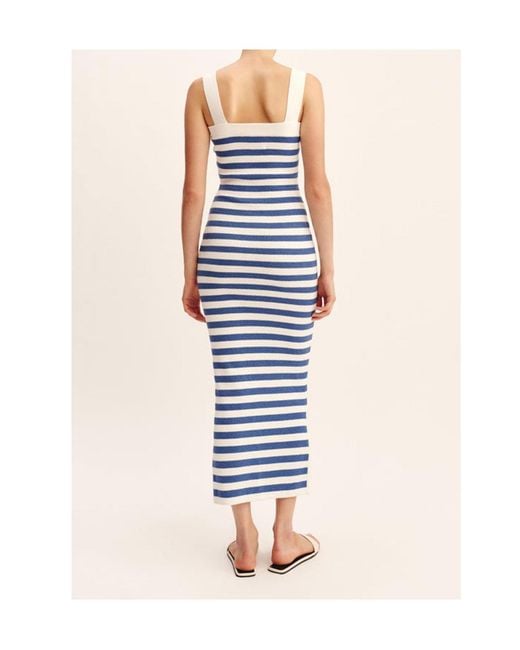 Posse Blue Striped Dress