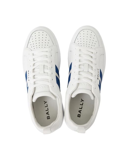 Bally Blue Lace-Up Sneakers for men