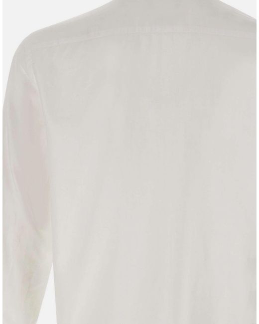 Aspesi White Polo Shirt With Pocket for men