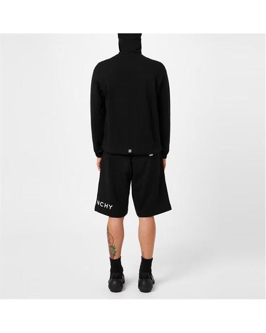 Givenchy Black Logo Crewneck Sweatshirt for men