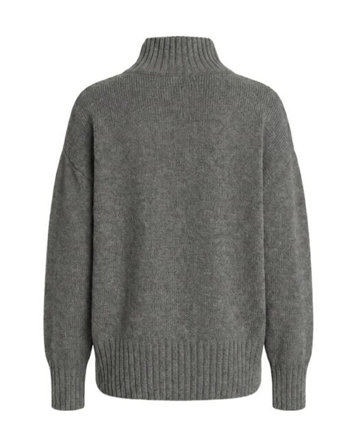 Malo Gray Zip Raglan Bomber