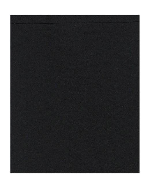 Burberry Black Solid Color Bodycon Skirt