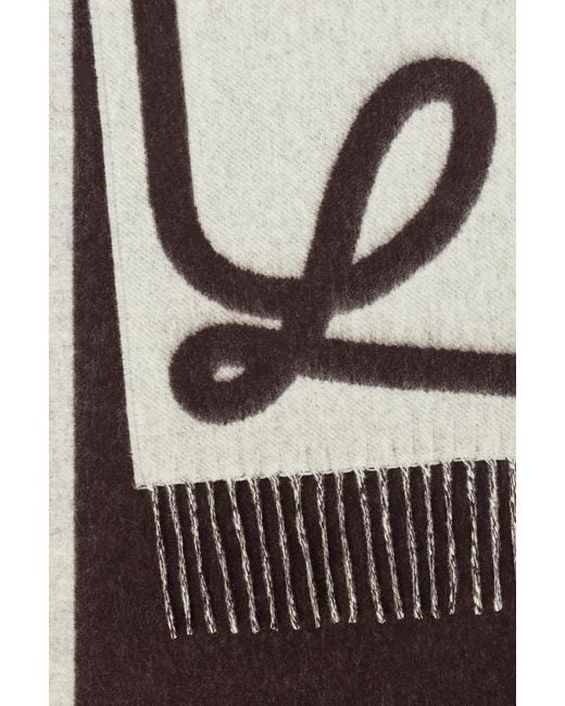 Loewe Multicolor Wool And Cashmere Scarf