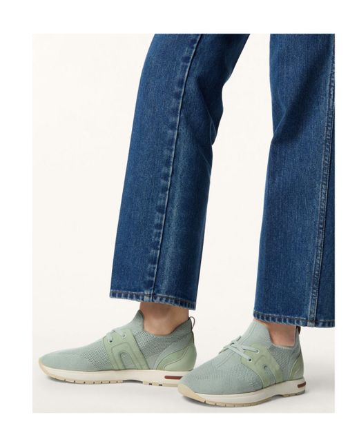 Loro Piana 360 Lp Lady Flexy Walk Sneaker in Green Lyst