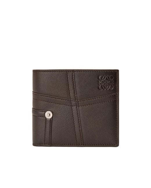 Loewe Brown Panta Bifold Wallet for men