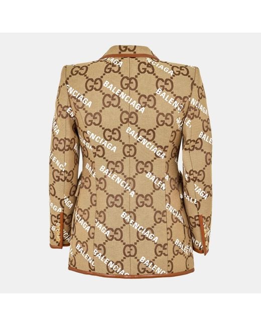 Gucci Natural Weather Resistant Softshell Jacket for men