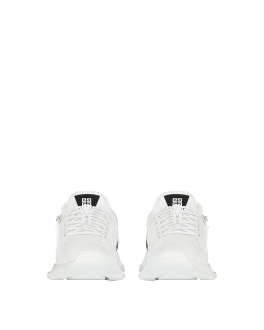 Givenchy White Spectre Drawstring Sneakers for men