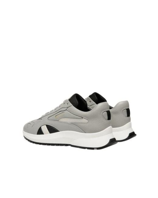 Bally Gray Round Head Low-Cut Casual Shoes for men