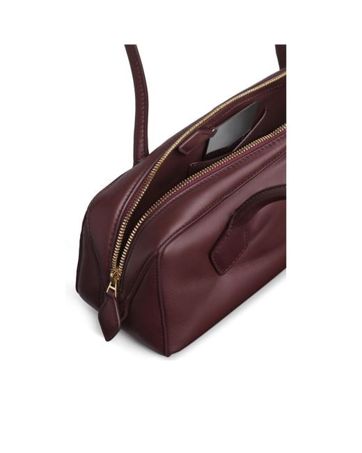 Alaïa Purple Alaïa Medium Le Teckel Padded Shoulder Bag