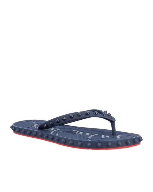 Christian Louboutin Multicolor Super Loubi Flip Sandals