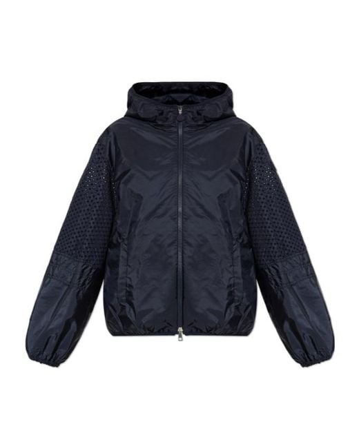 Moncler Blue Voue 3-In-Short Hooded Jacket