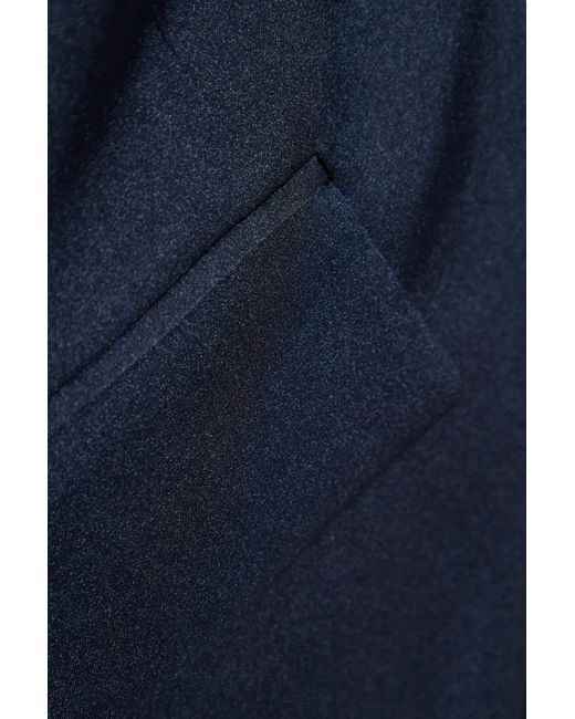 Theory Blue Tied-Waist Tailored Blazer