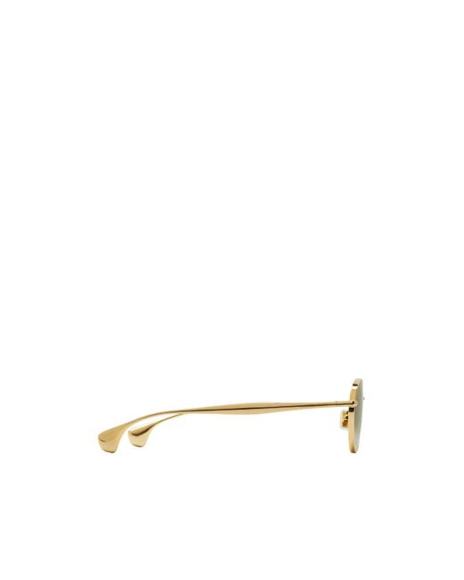 Bottega Veneta Multicolor Eyewear Oval Frame Sunglasses
