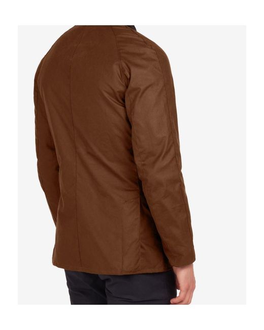 Barbour Brown Ashby Wax Jacket for men