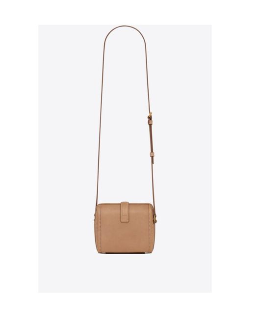 Saint Laurent White Mini Box Bag